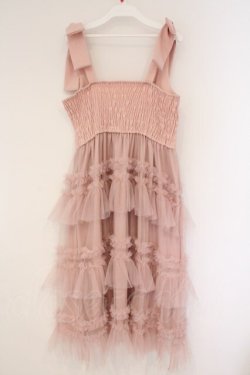 画像3: FLC / 皆方由衣コラボワンピース M ピンク O-26-03-10-045-LO-OP-OW-OS