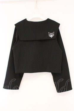 画像3: m petit by misako / サンリオキャラクターズコラボ クロミセーラーカーディガン M クロ O-26-03-10-048-LO-TO-OW-OS