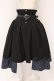 画像1: MIHO MATSUDA / スカート ルトウ  ブラック×ネイビー O-26-03-10-050-GO-SK-IG-OS (1)