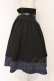 画像3: MIHO MATSUDA / スカート ルトウ  ブラック×ネイビー O-26-03-10-050-GO-SK-IG-OS (3)