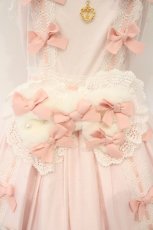 画像3: BABY,THE STARS SHINE BRIGHT / Ruban de Noel Neigeジャンパースカート  ピンク O-26-03-10-051-BA-OP-IG-OS (3)