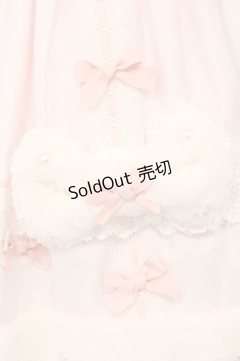 画像4: BABY,THE STARS SHINE BRIGHT / Ruban de Noel Neigeジャンパースカート  ピンク O-26-03-10-051-BA-OP-IG-OS (4)