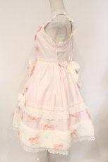 画像6: BABY,THE STARS SHINE BRIGHT / Ruban de Noel Neigeジャンパースカート  ピンク O-26-03-10-051-BA-OP-IG-OS (6)