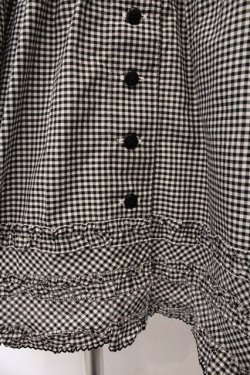 画像3: PINK HOUSE / ギンガムチェックワンピース  クロ O-26-03-10-005-LO-OP-IG-OS