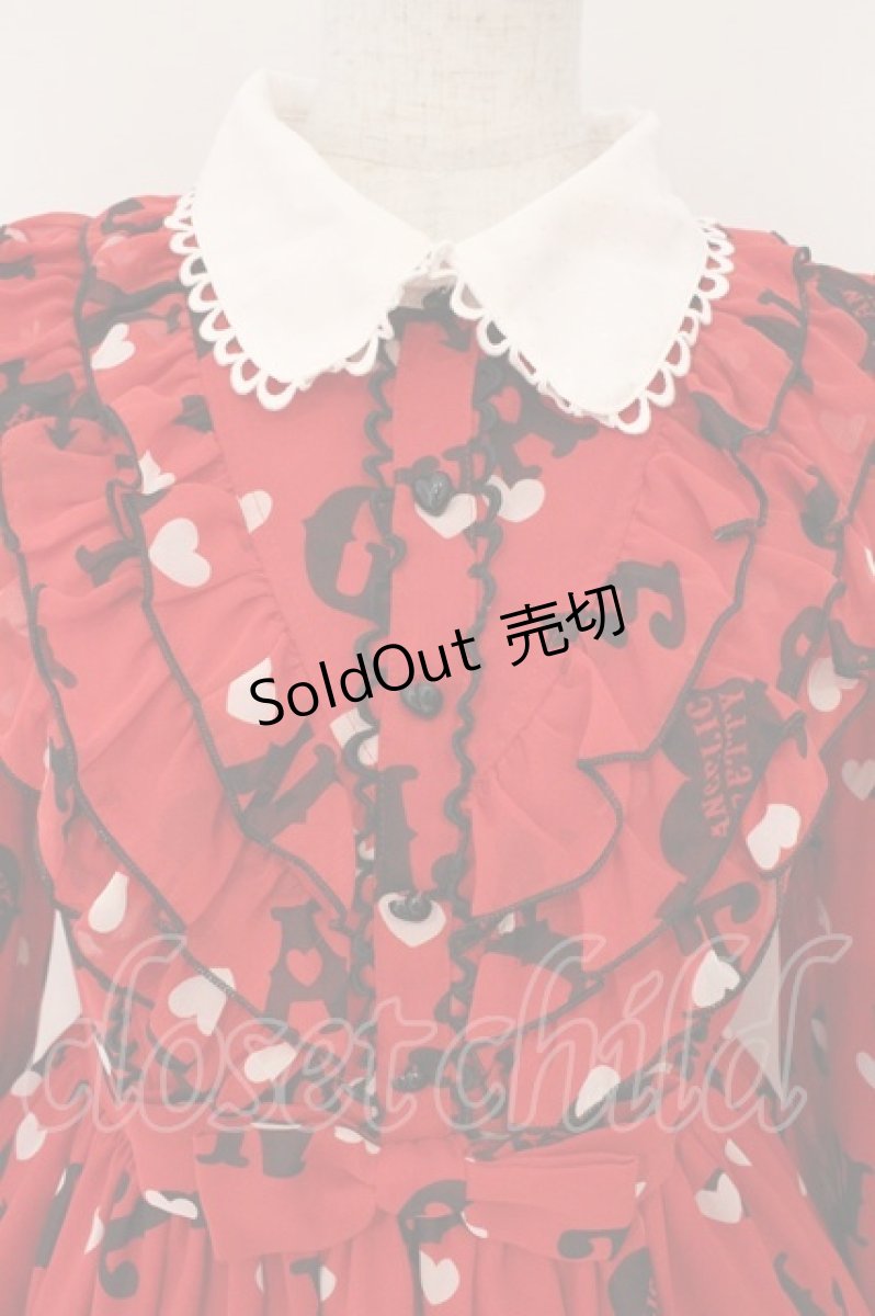 画像2: Angelic Pretty / Letter Dollワンピース  アカ O-26-03-10-053-AP-OP-IG-OS (2)