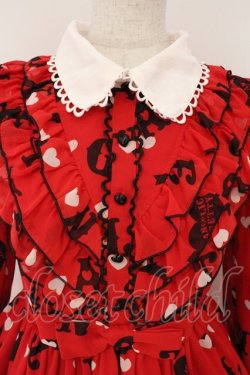 画像2: Angelic Pretty / Letter Dollワンピース  アカ O-26-03-10-053-AP-OP-IG-OS