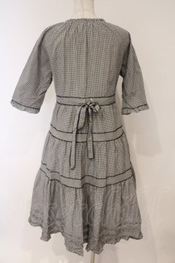 画像5: PINK HOUSE / ギンガムチェックワンピース  クロ O-26-03-10-005-LO-OP-IG-OS