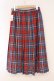 画像3: MILK / TEAM CHECKロングスカート  レッドチェック O-26-03-10-057-ML-SK-IG-OS (3)