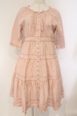 画像1: PINK HOUSE / ギンガムチェックワンピース  ピンク O-26-03-10-006-LO-OP-IG-OS (1)