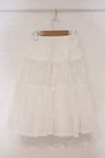 画像3: Innocent World / オーガンジーパニエ ロング シロ O-26-03-10-059-IW-SK-IG-OS (3)