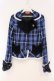画像1: BABY,THE STARS SHINE BRIGHT / Mary Stuartタータンチェックジャケット  ブルー O-26-03-10-060-BA-JA-IG-OS (1)