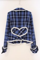 画像5: BABY,THE STARS SHINE BRIGHT / Mary Stuartタータンチェックジャケット  ブルー O-26-03-10-060-BA-JA-IG-OS (5)