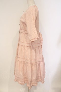 画像4: PINK HOUSE / ギンガムチェックワンピース  ピンク O-26-03-10-006-LO-OP-IG-OS