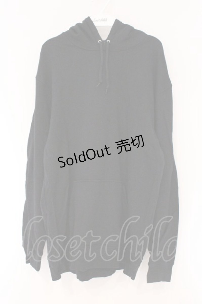 画像3: NieR Clothing / プリントパーカー  ブラック バックローズ O-26-03-10-066-PU-TO-IG-OS (3)