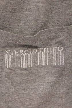 画像2: NieR Clothing / 刺繍ロングカーディガン  グレー O-26-03-10-067-PU-CO-IG-OS