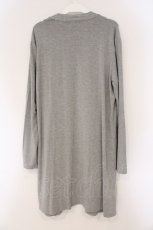 画像3: NieR Clothing / 刺繍ロングカーディガン  グレー O-26-03-10-067-PU-CO-IG-OS (3)