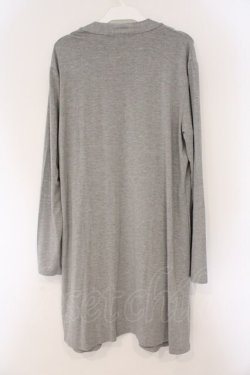 画像3: NieR Clothing / 刺繍ロングカーディガン  グレー O-26-03-10-067-PU-CO-IG-OS
