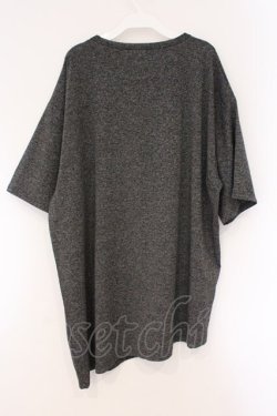 画像3: NieR Clothing / 刺繍Tシャツ  グレー O-26-03-10-068-PU-TO-IG-OS