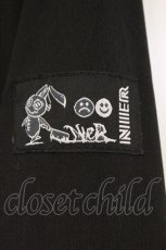 画像2: NieR Clothing / 超ルーズシルエットマキシ丈ワンピース  ブラック O-26-03-10-069-PU-OP-IG-OS (2)