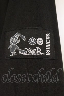 画像2: NieR Clothing / 超ルーズシルエットマキシ丈ワンピース  ブラック O-26-03-10-069-PU-OP-IG-OS