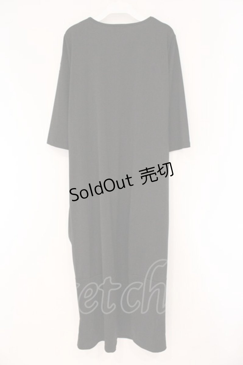 画像3: NieR Clothing / 超ルーズシルエットマキシ丈ワンピース  ブラック O-26-03-10-069-PU-OP-IG-OS (3)