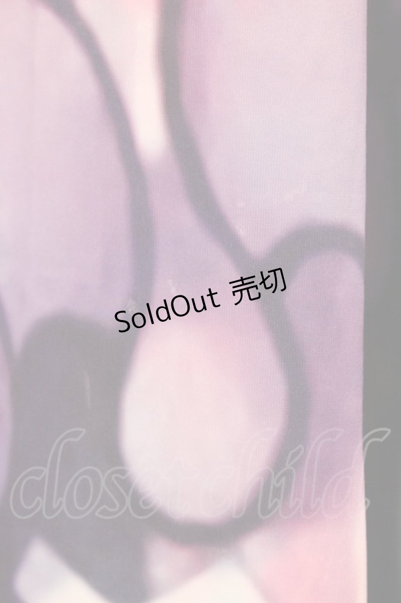 画像2: NieR Clothing / スクエアプリントTシャツ  パープル×ブラック O-26-03-10-070-PU-TO-IG-OS (2)