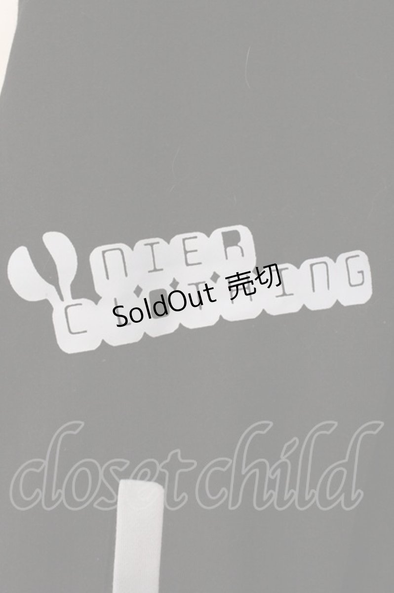 画像2: NieR Clothing / バイカラーブルゾン F ブラック×ブルー O-26-03-10-074-PU-BL-OW-OS (2)