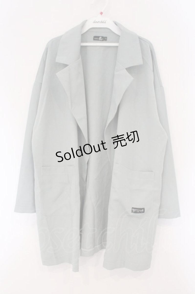 画像1: NieR Clothing / ワッペン付きジャケット F グリーン O-26-03-10-078-PU-JA-OW-OS (1)