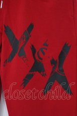 画像2: NieR Clothing / プリントスウエットパンツ  レッド ××× O-26-03-10-079-PU-PA-IG-OS (2)