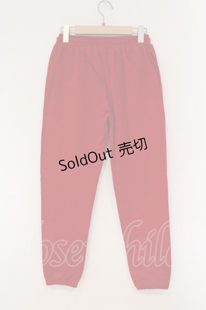 画像3: NieR Clothing / プリントスウエットパンツ  レッド ××× O-26-03-10-079-PU-PA-IG-OS (3)