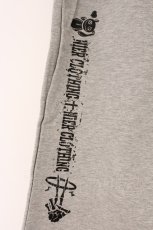 画像2: NieR Clothing / 5分丈GRAY SWEAT HALF PANTS パンツ  グレー O-26-03-10-081-PU-PA-IG-OS (2)