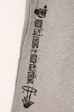 画像2: NieR Clothing / 5分丈GRAY SWEAT HALF PANTS パンツ  グレー O-26-03-10-081-PU-PA-IG-OS