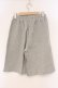 画像3: NieR Clothing / 5分丈GRAY SWEAT HALF PANTS パンツ  グレー O-26-03-10-081-PU-PA-IG-OS (3)