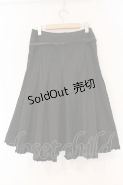 画像4: PINK HOUSE / ピコフリルデニムライクスカート  クロ O-26-03-10-007-LO-SK-IG-OS