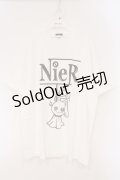 NieR Clothing / プリントTシャツ XL ホワイト NieRちゃん O-26-03-10-086-PU-TS-IG-OS