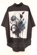 画像1: NieR Clothing / バックプリントTシャツ  ブラック　バックプリント O-26-03-10-088-PU-TO-IG-OS (1)