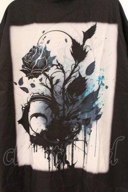 画像2: NieR Clothing / バックプリントTシャツ  ブラック　バックプリント O-26-03-10-088-PU-TO-IG-OS
