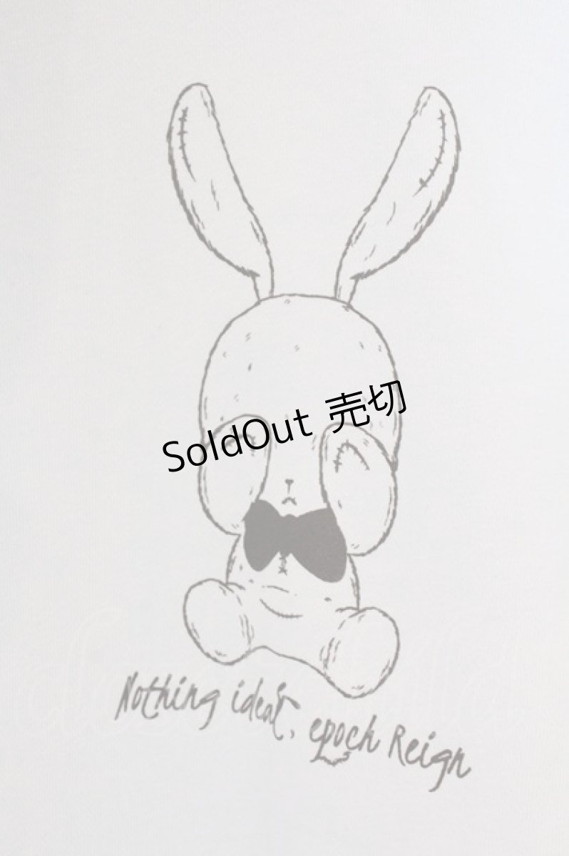 画像2: NieR Clothing / プリントパーカー  サックス CRY RABBIT O-26-03-10-091-PU-TO-IG-OS (2)