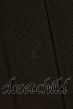 画像3: NieR Clothing / 裾フリルZIP OUTER【DESIGN刺繍】パーカー  ブラック O-26-03-10-095-PU-TO-IG-OS