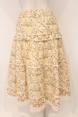 画像5: PINK HOUSE / マーガレット柄スカート  ピンク O-26-03-10-008-LO-SK-IG-OS