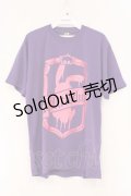 NieR Clothing / ドライTシャツ m パープル エンブレム O-26-03-10-099-PU-TS-IG-OS