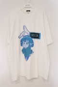 NieR Clothing / プリントTシャツ XL ホワイト うさぎガール O-26-03-10-100-PU-TS-IG-OS