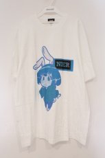 画像1: NieR Clothing / プリントTシャツ XL ホワイト うさぎガール O-26-03-10-100-PU-TS-IG-OS (1)
