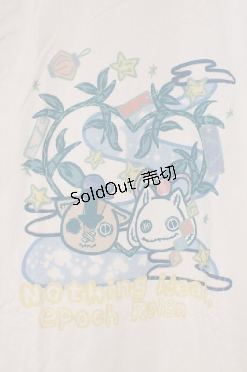 画像2: NieR Clothing / プリントTシャツ XL ホワイト 七夕 O-26-03-10-101-PU-TS-IG-OS (2)