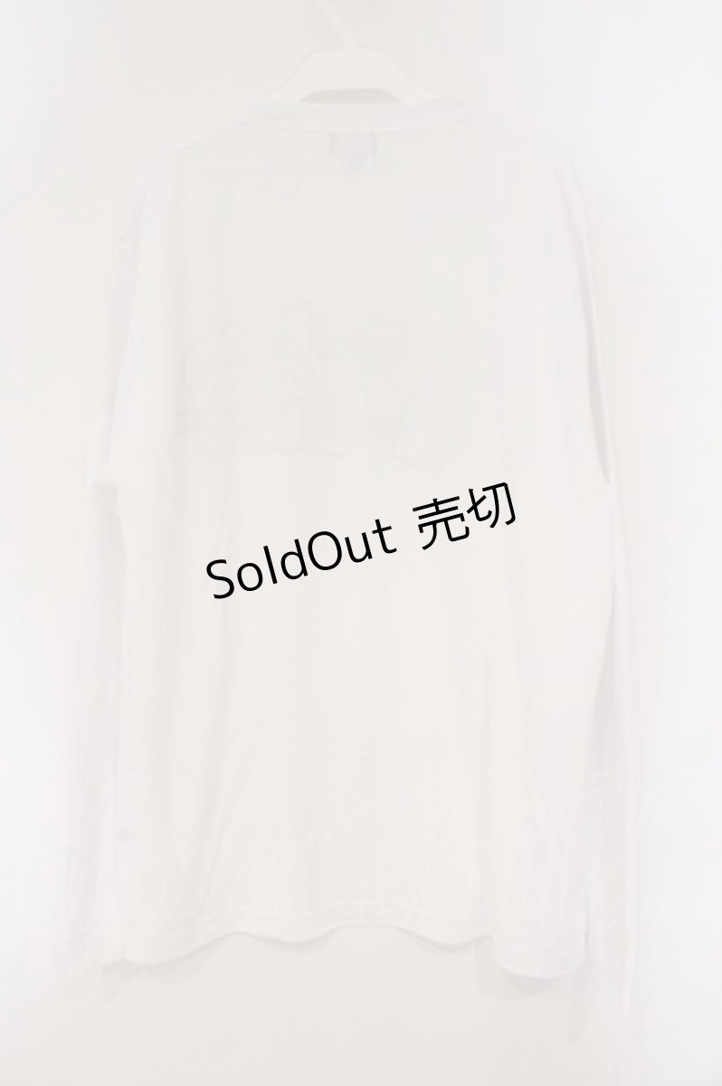 画像3: NieR Clothing / 総柄転写カットソー XL ホワイト にーああくろーじんぐ O-26-03-10-104-PU-TO-IG-OS (3)