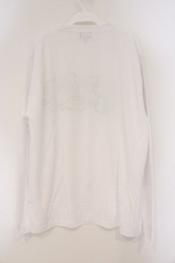 画像3: NieR Clothing / 総柄転写カットソー XL ホワイト にーああくろーじんぐ O-26-03-10-104-PU-TO-IG-OS