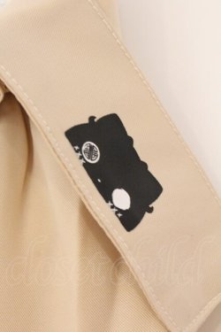 画像2: NieR Clothing / バイカラーベストスカート  ブラック×ベージュ O-26-03-10-105-PU-SK-IG-OS