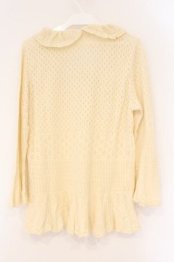 画像4: PINK HOUSE / お花モチーフニット L ベージュ O-26-03-10-108-LO-TO-IG-OS