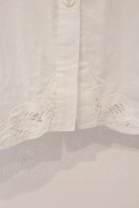 画像3: PINK HOUSE / レース配色ノースリーブブラウス  シロ O-26-03-10-010-LO-TO-IG-OS (3)