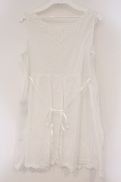 画像4: PINK HOUSE / レース配色ノースリーブブラウス  シロ O-26-03-10-010-LO-TO-IG-OS